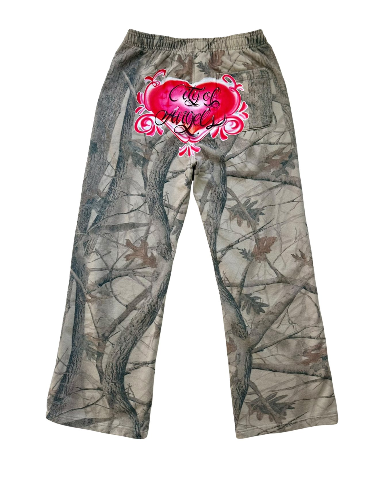 Hearted Camo Sweatpants