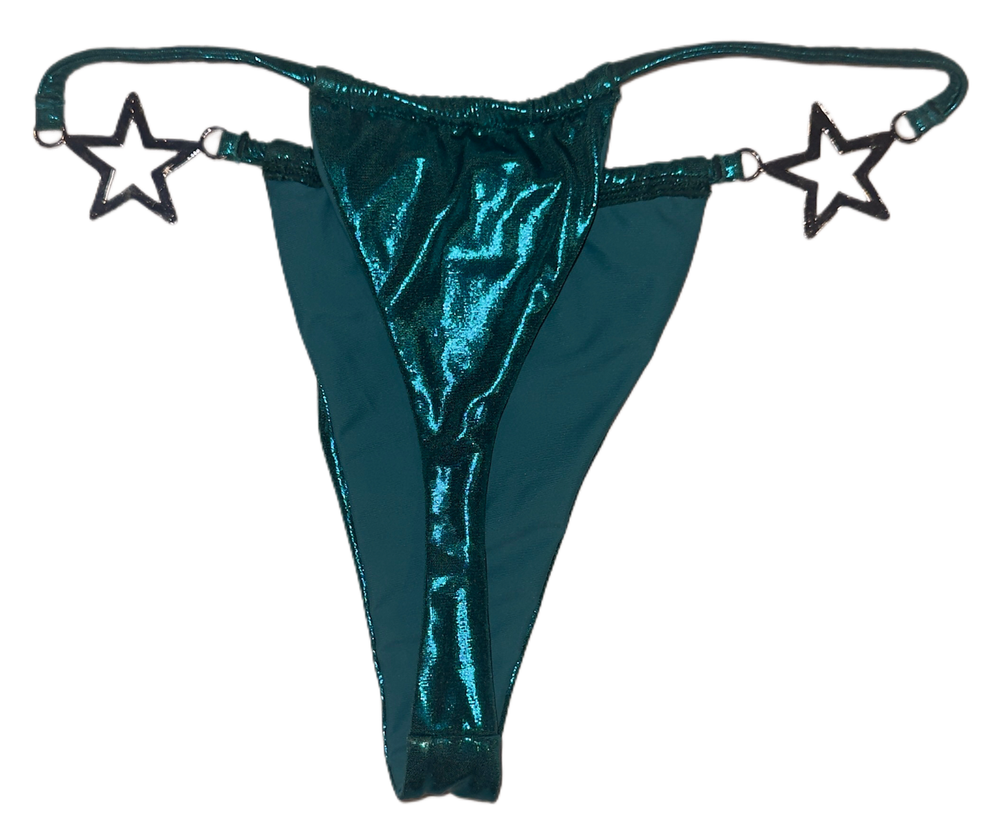 Green Charmed Bikini Bottom