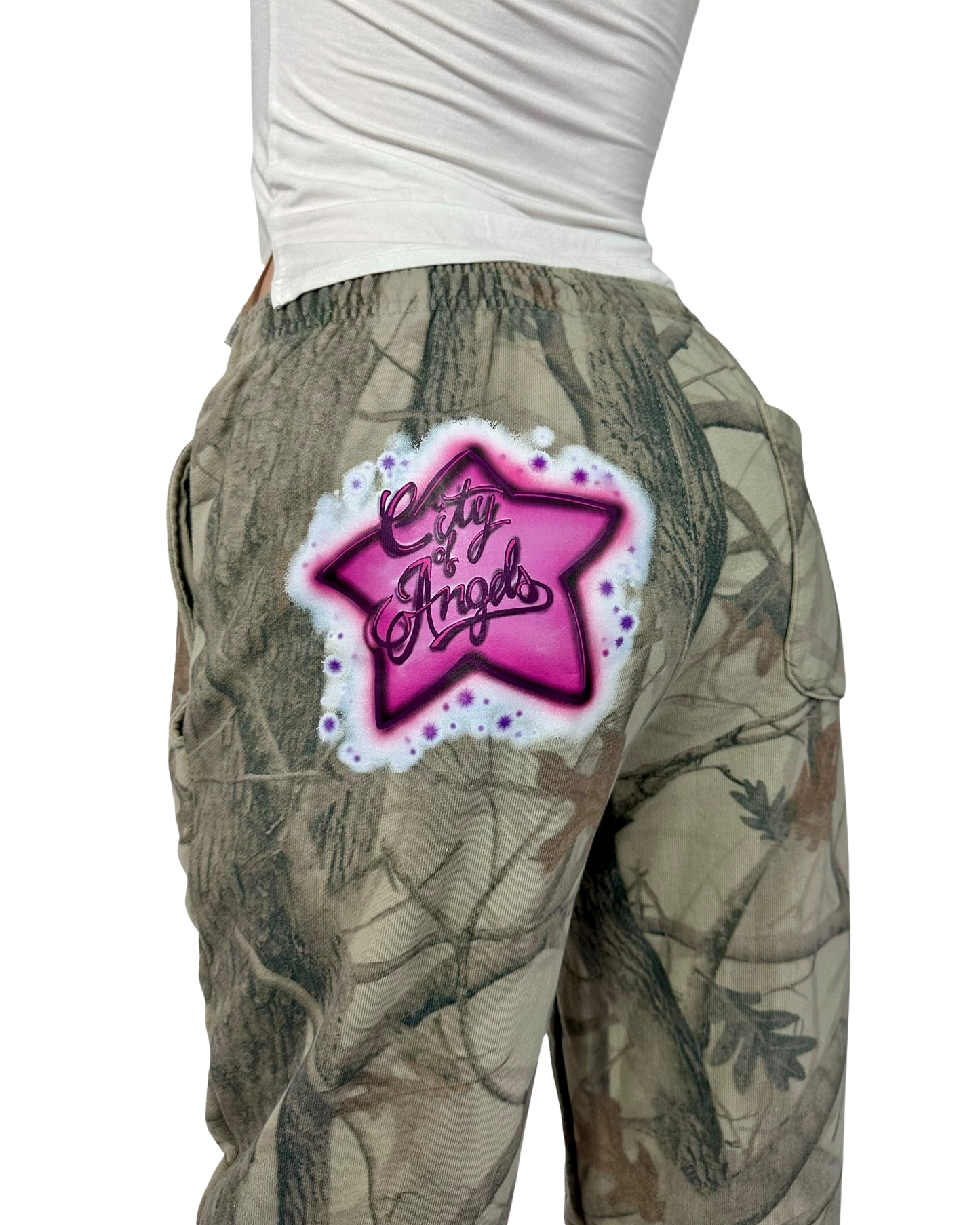 Starred Camo Sweatpants