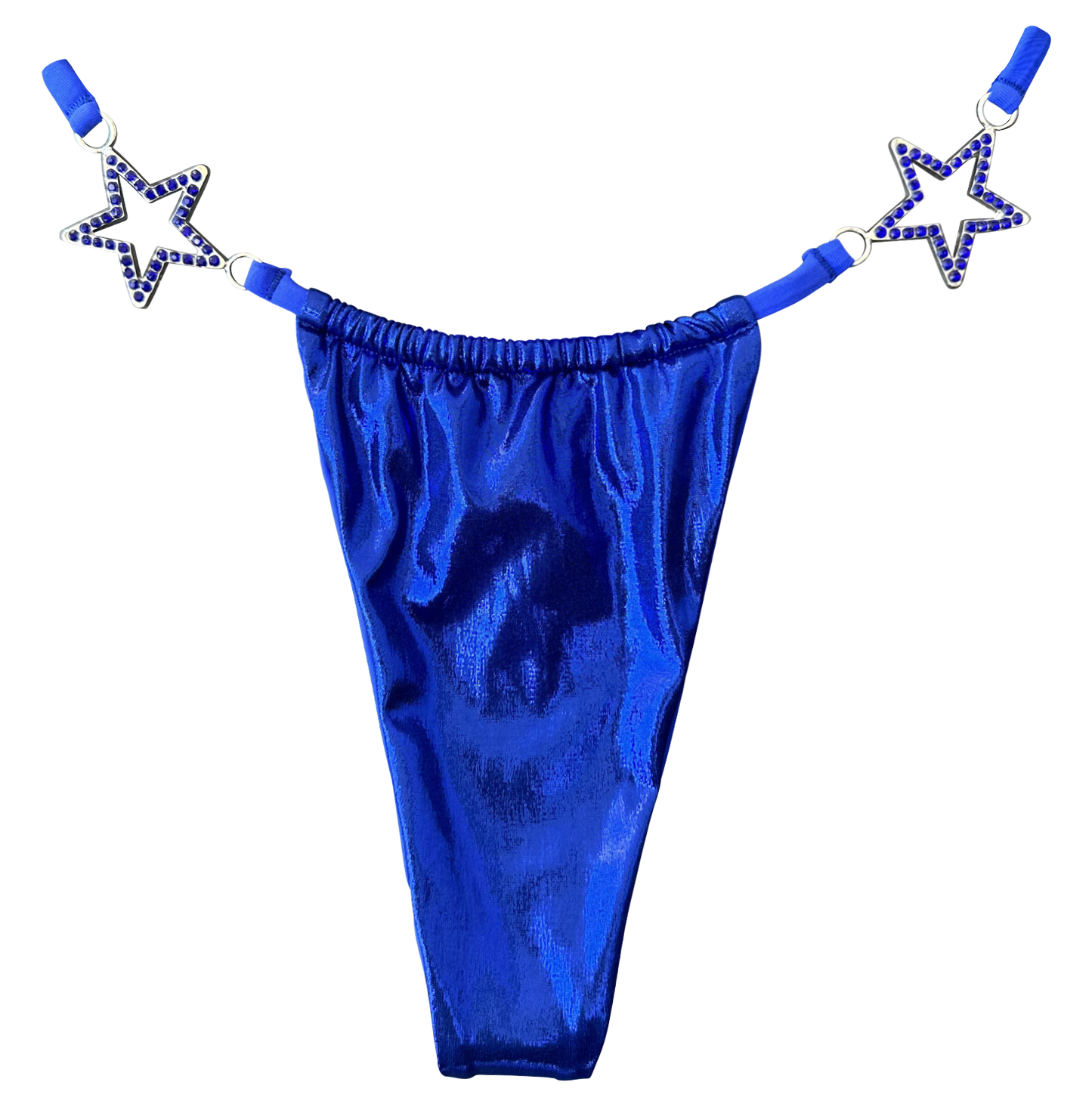 Blue Charmed Bikini Bottom