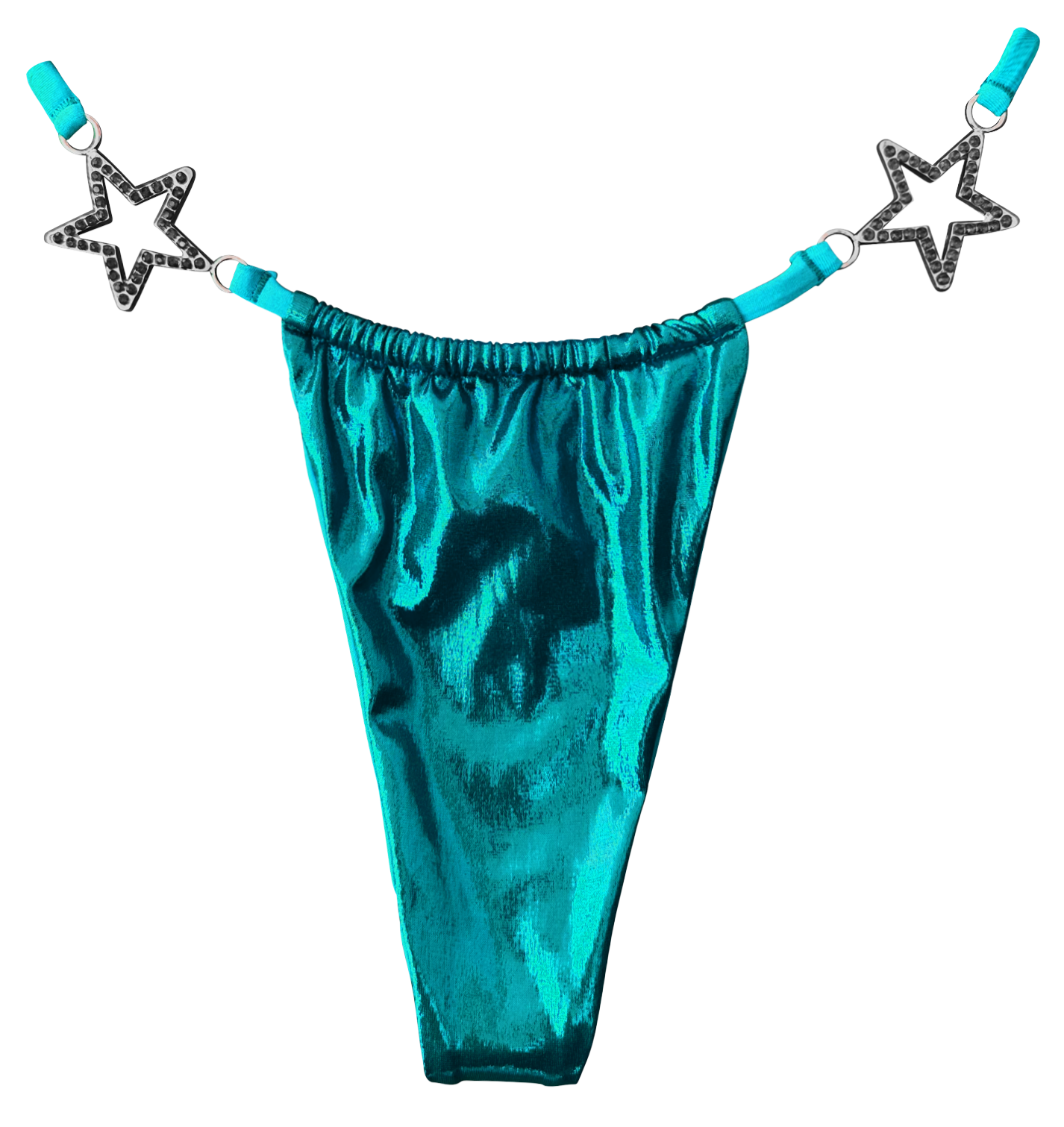 Green Charmed Bikini Bottom