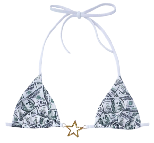 Money Charmed Bikini Top