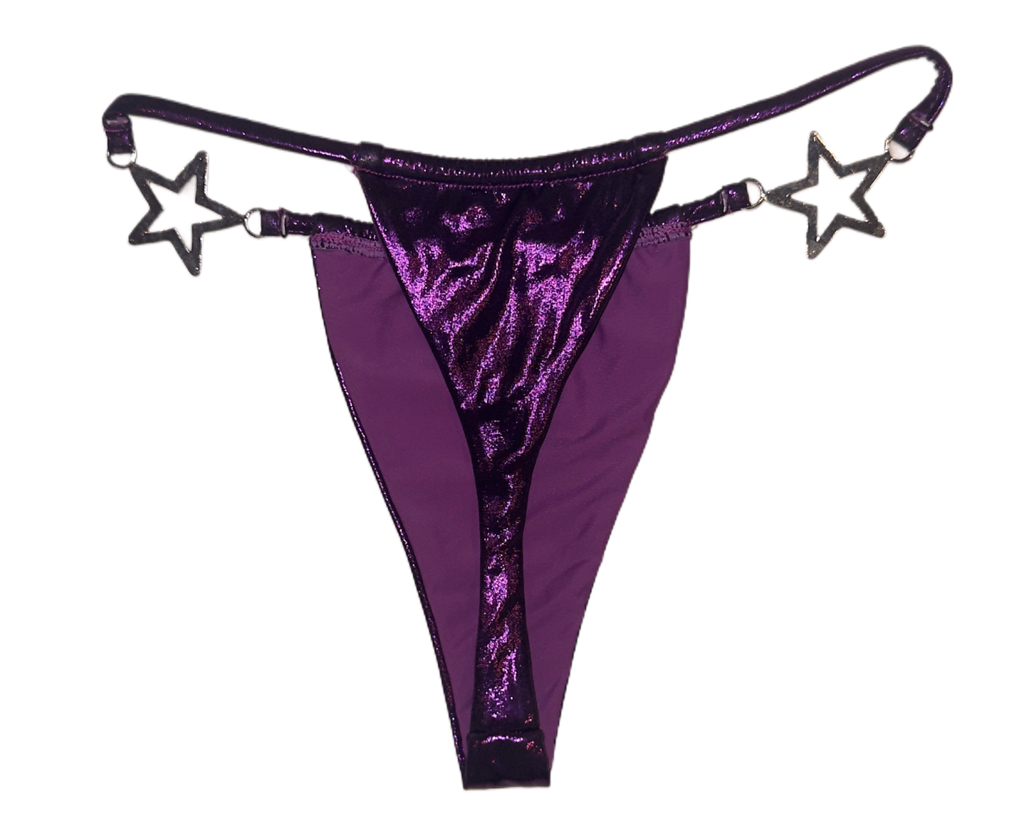 Purple Charmed Bikini Bottom