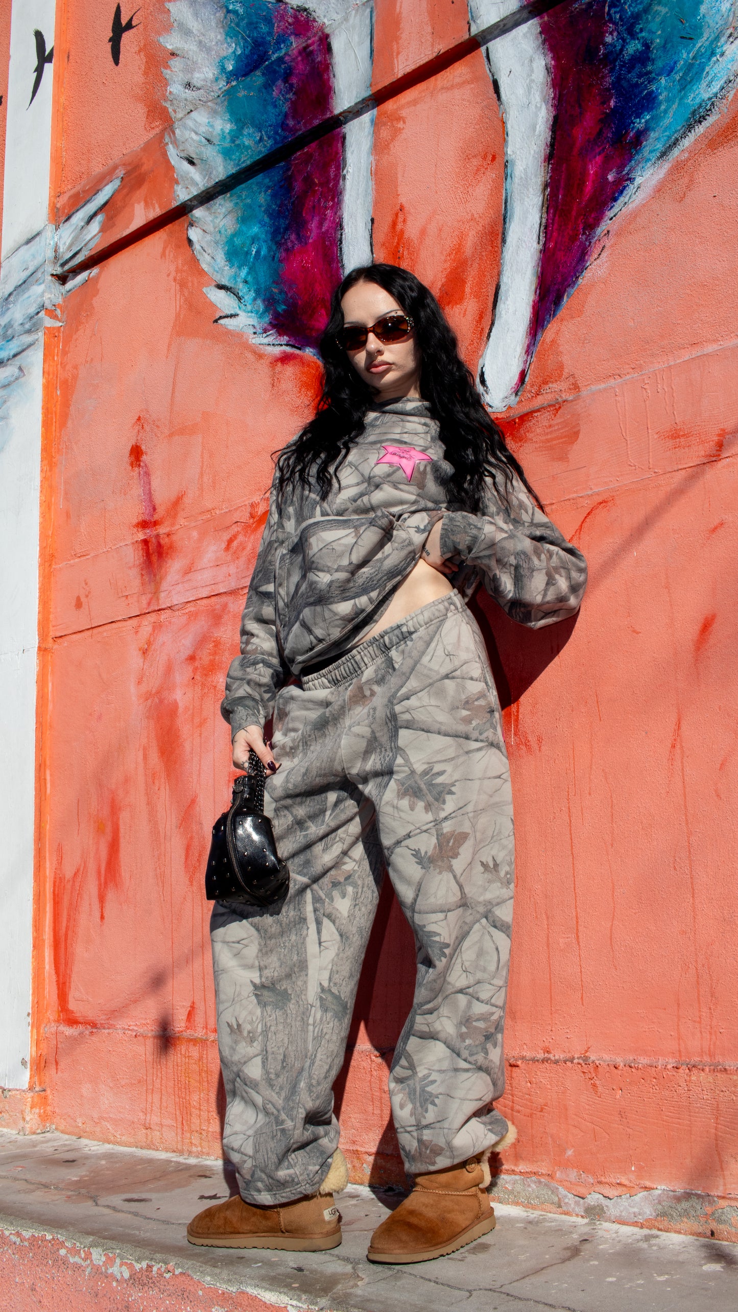 Starred Camo Sweatpants