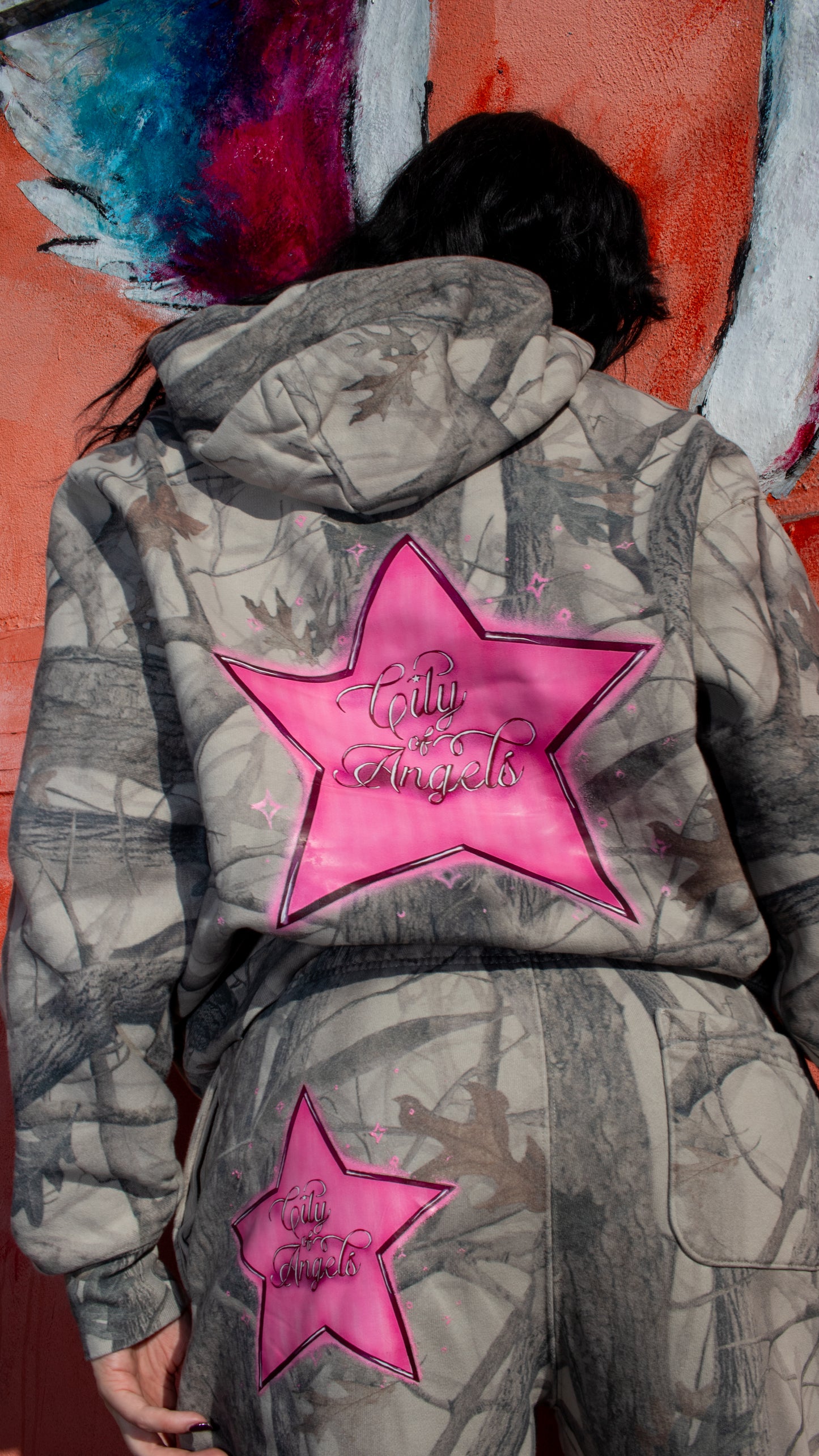 Starred Camo Sweatpants