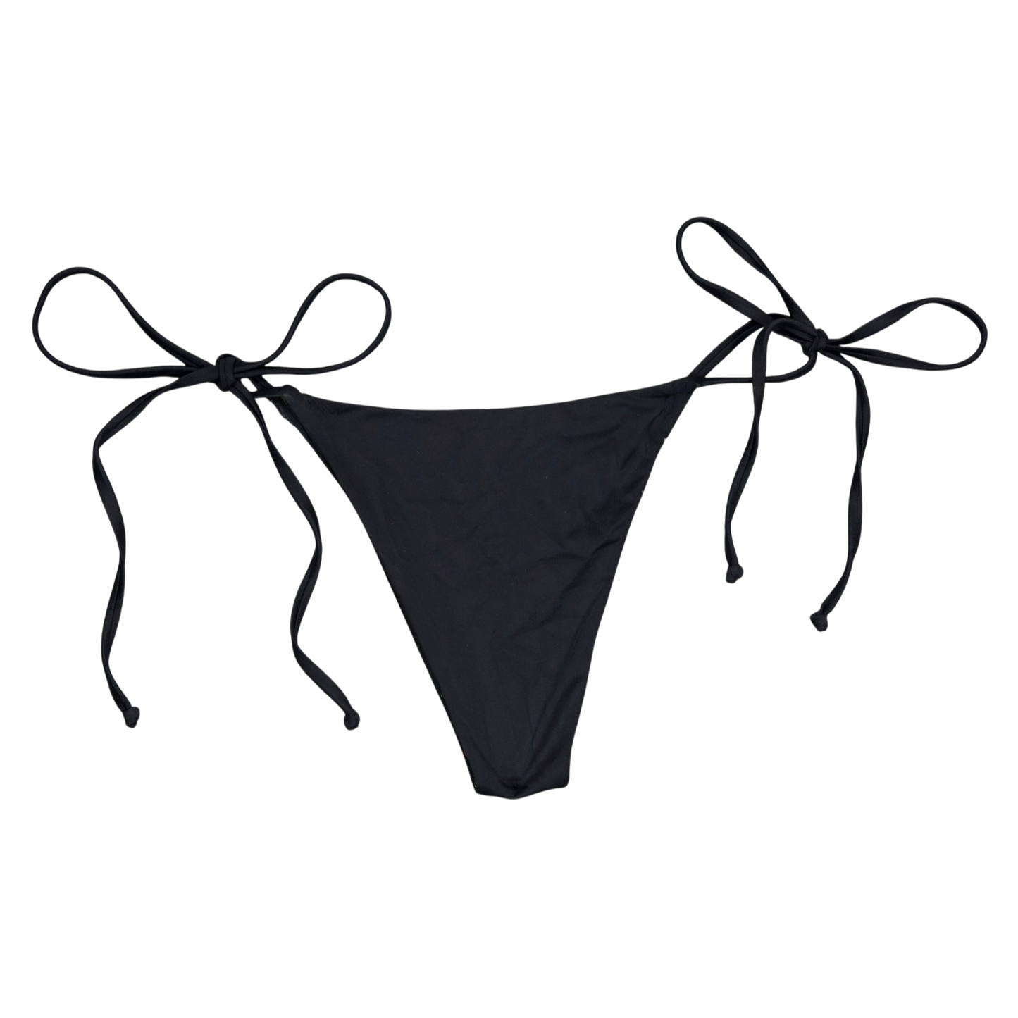 Stripe Laced Bikini Bottom