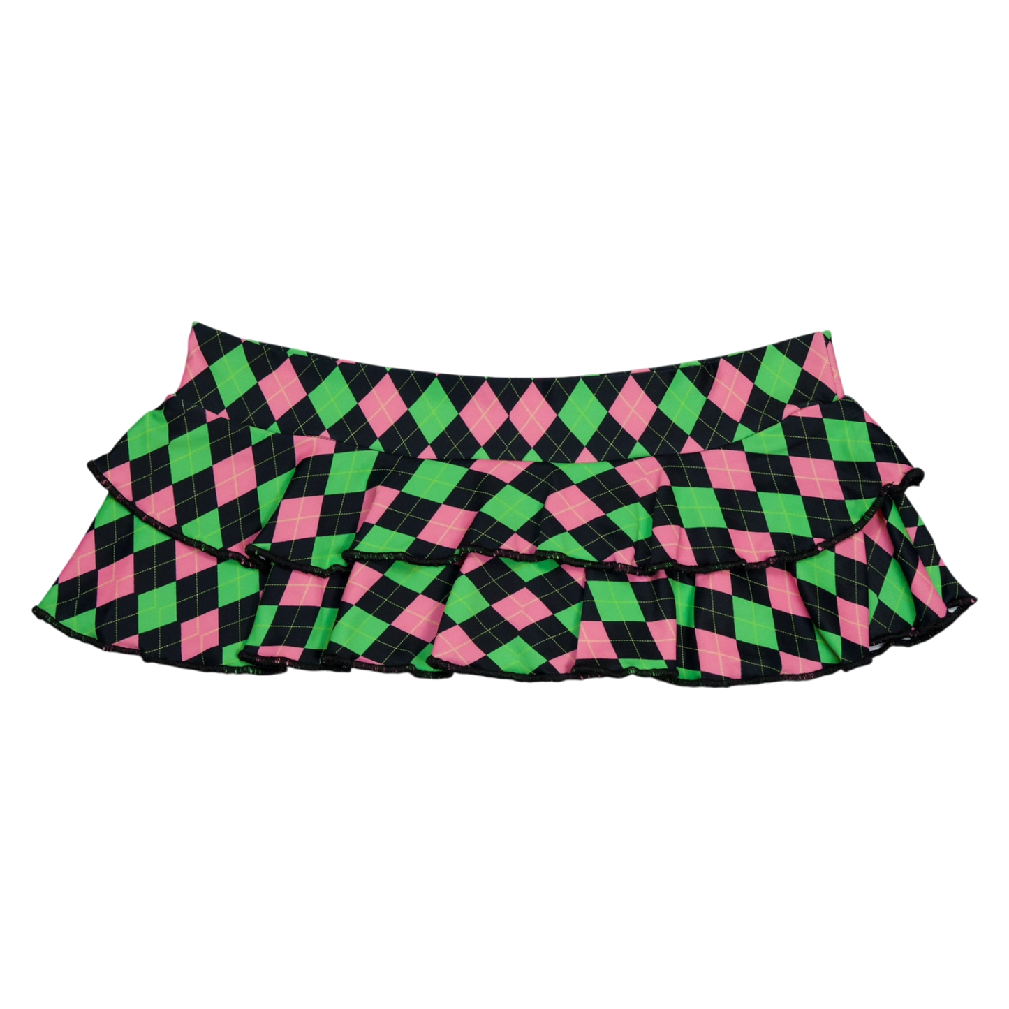 Argyle Micro Skirt