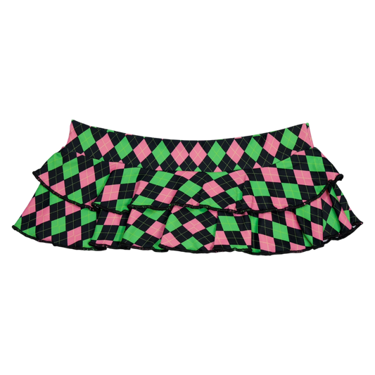 Argyle Micro Skirt