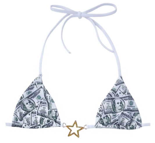 Money Charmed Bikini Top