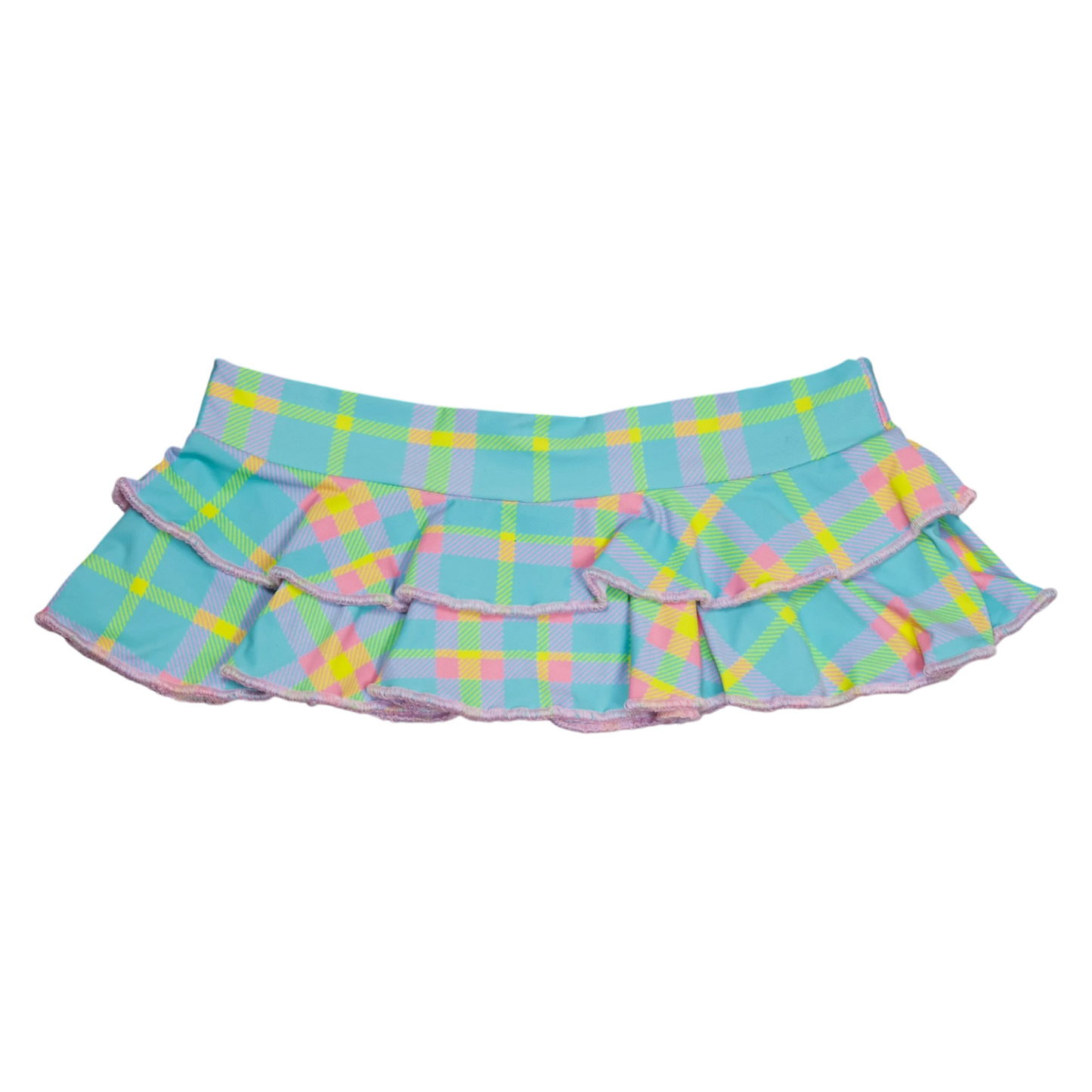 Plaid Micro Skirt