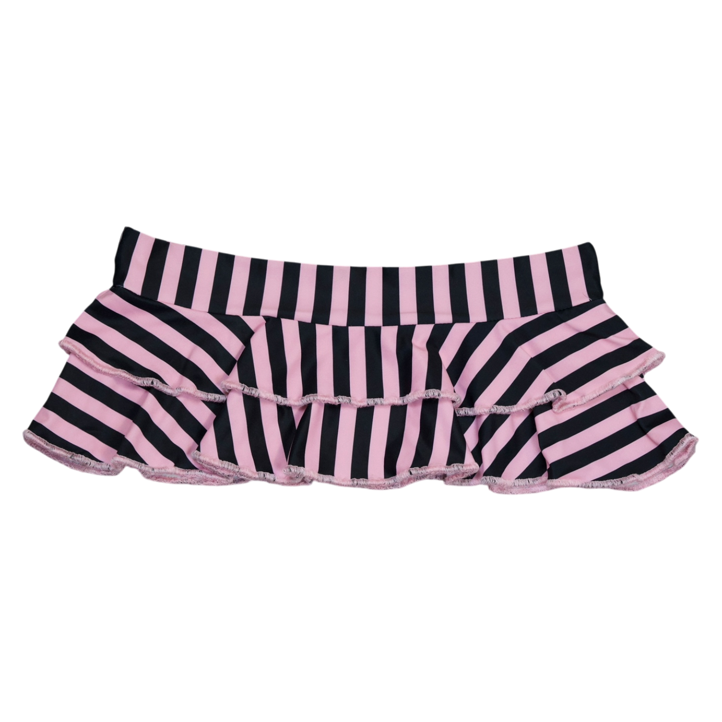 Stripe Micro Skirt