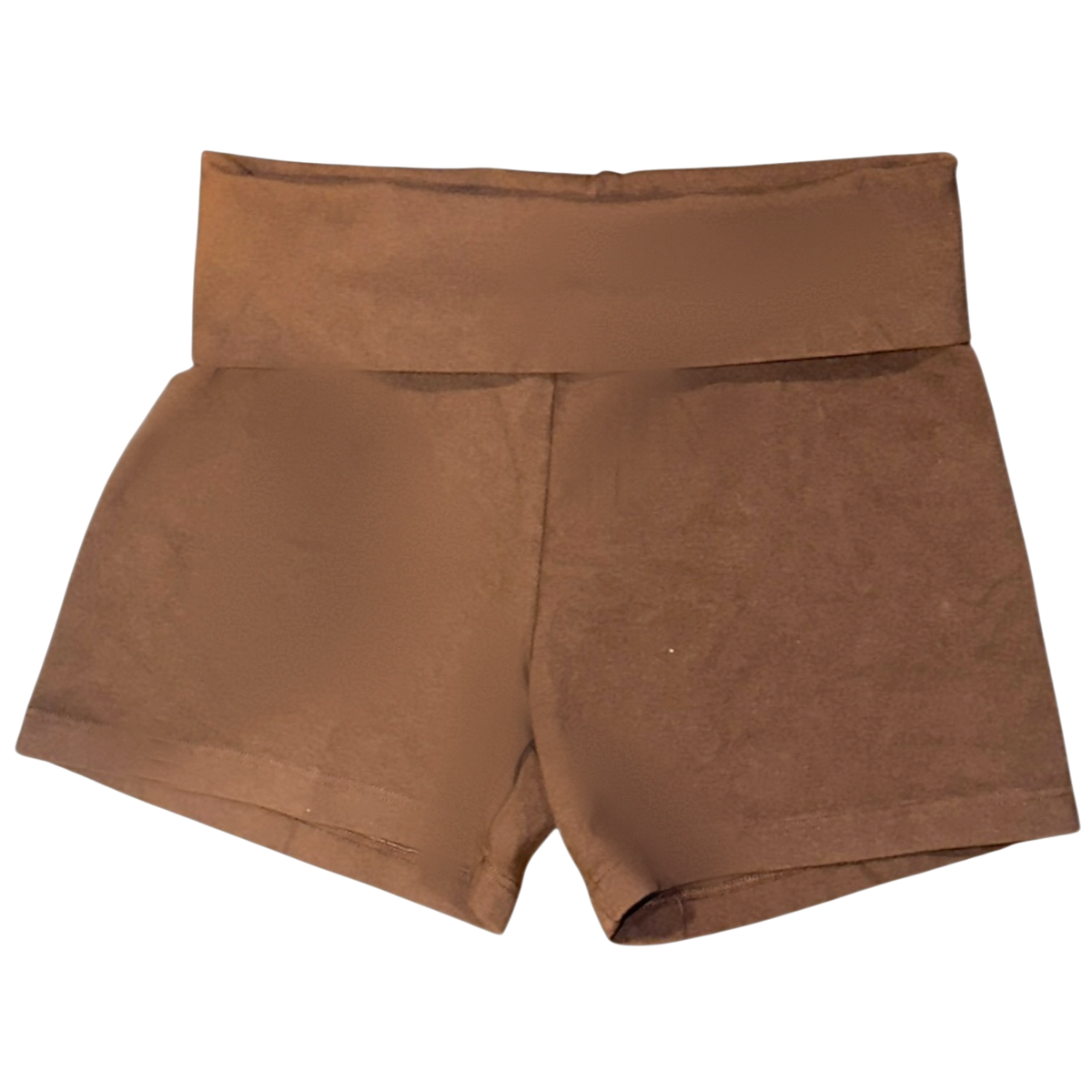 Stamped Fold Over Shorts
