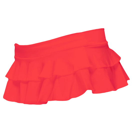 Red Micro Skirt