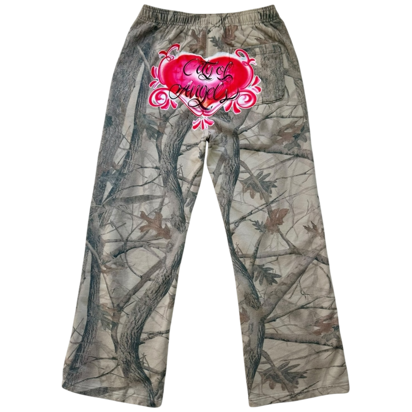 Hearted Camo Sweatpants