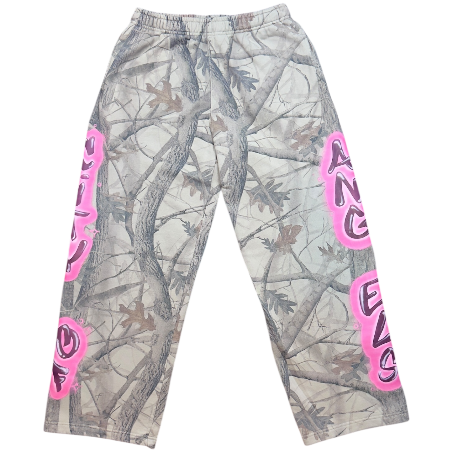 Scripted Camo Sweatpants