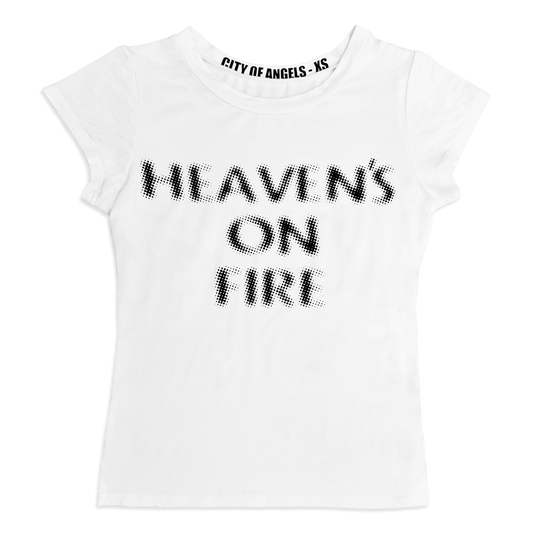 Heaven’s On Fire Baby Tee